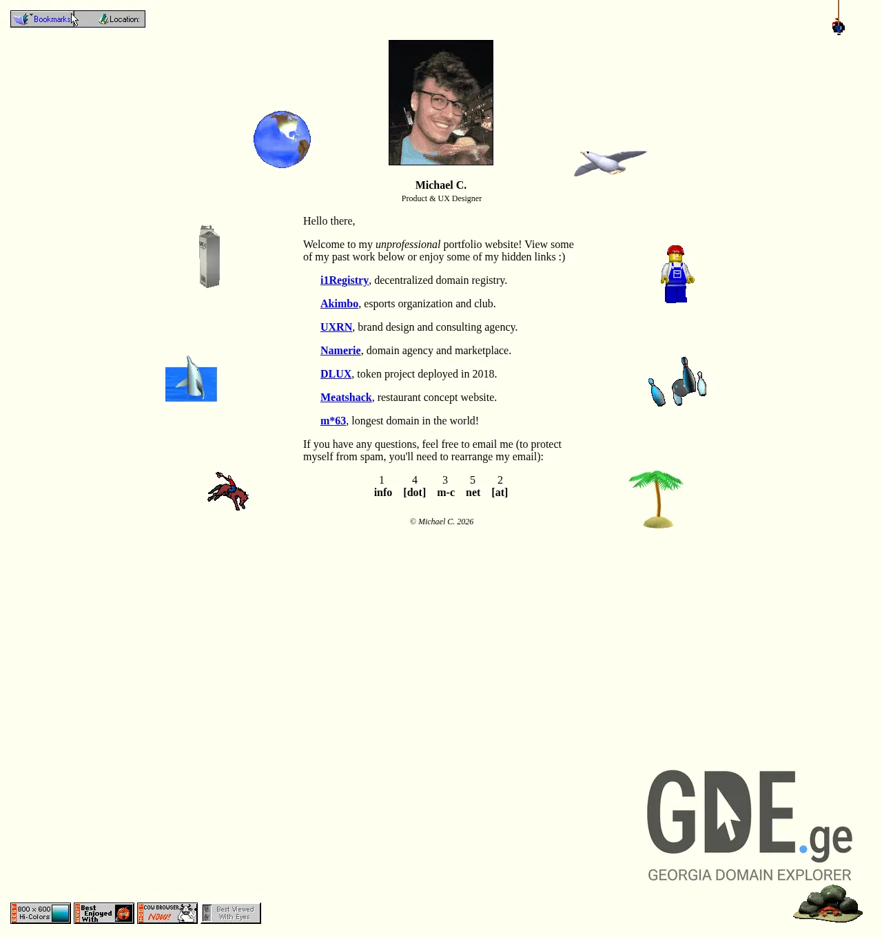 Screenshot of the site acrea.ge at 2026-05-10