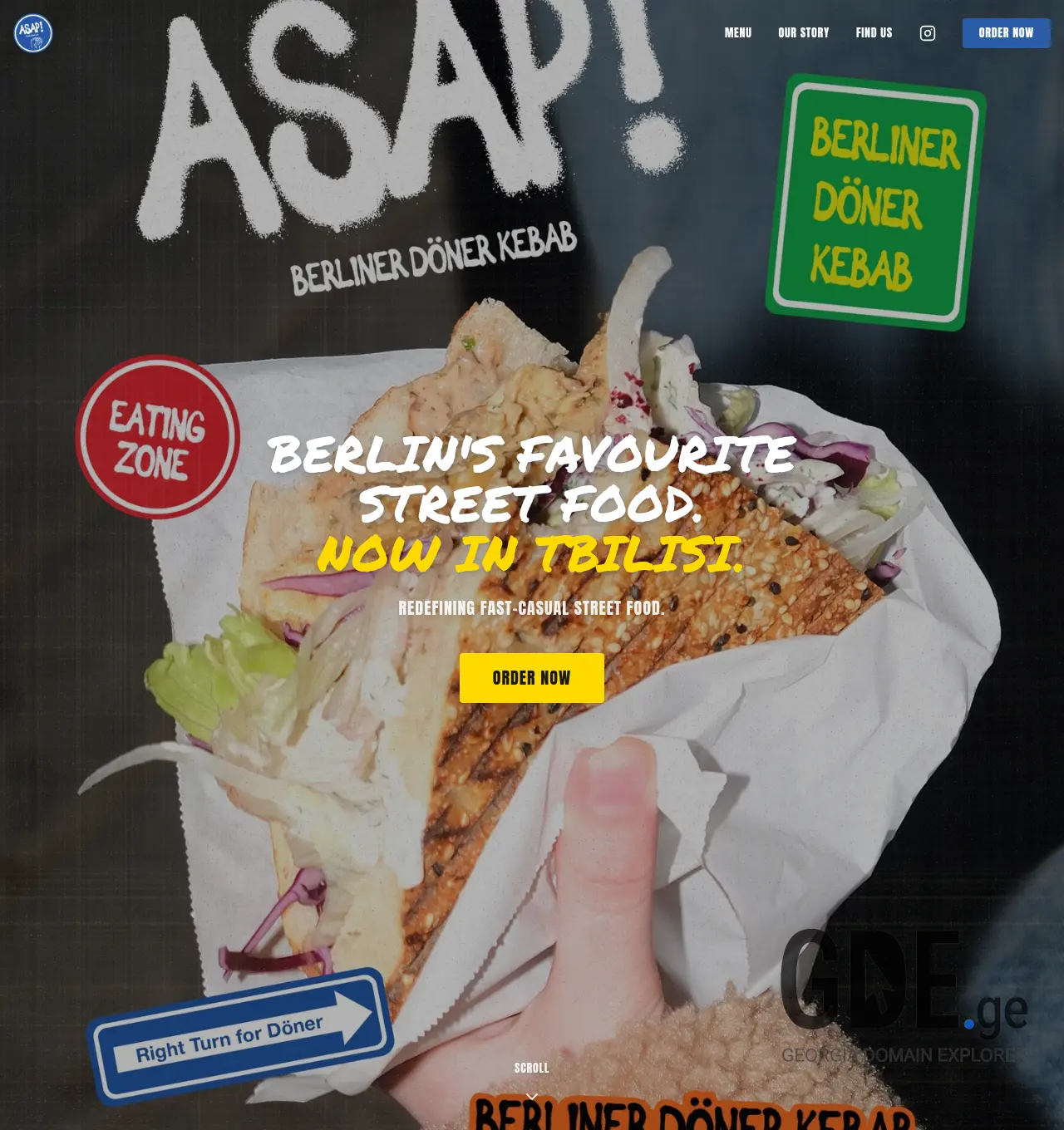 Screenshot of the site asapdoner.ge at 2026-07-08