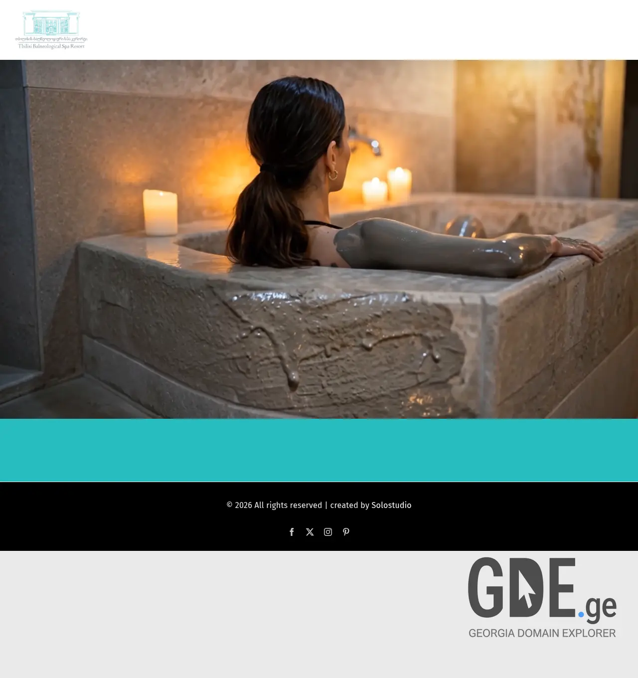 Screenshot of the site balneo-resort.ge at 2026-07-04