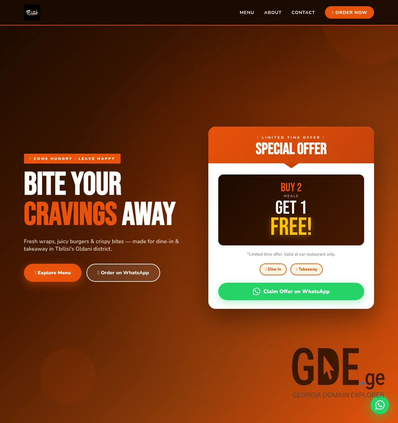 Screenshot of the site bbackgeorgia.ge at 2026-06-03