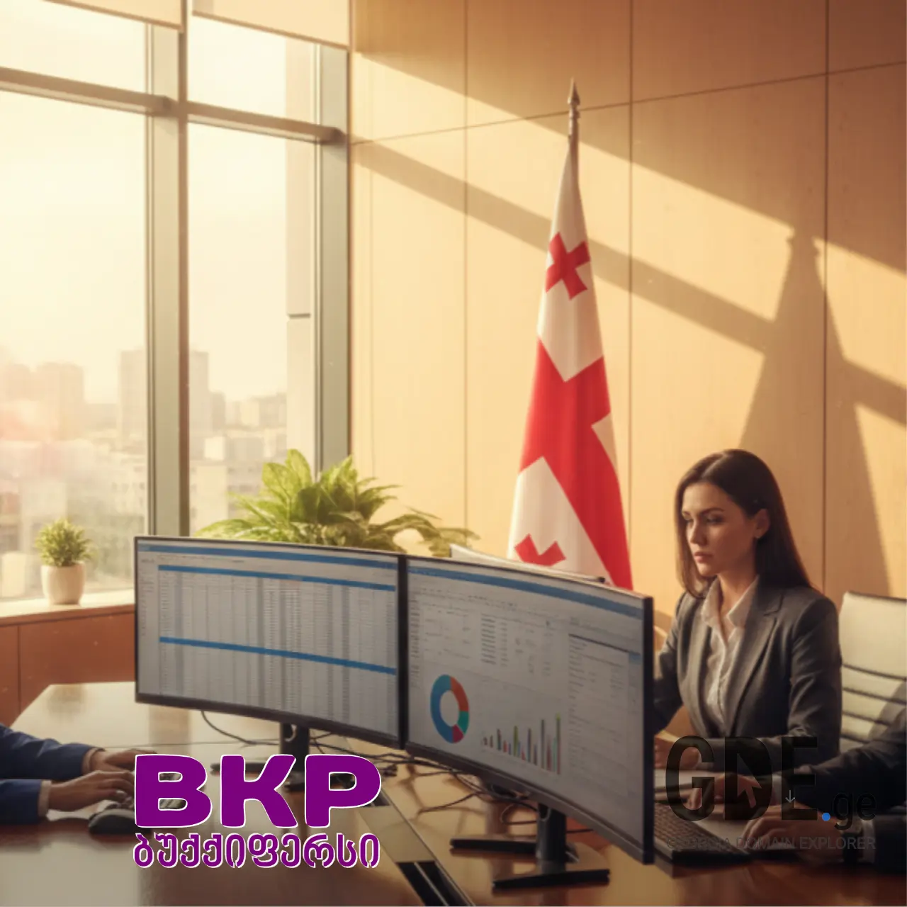 Screenshot of the site bkp.ge at 2026-03-29