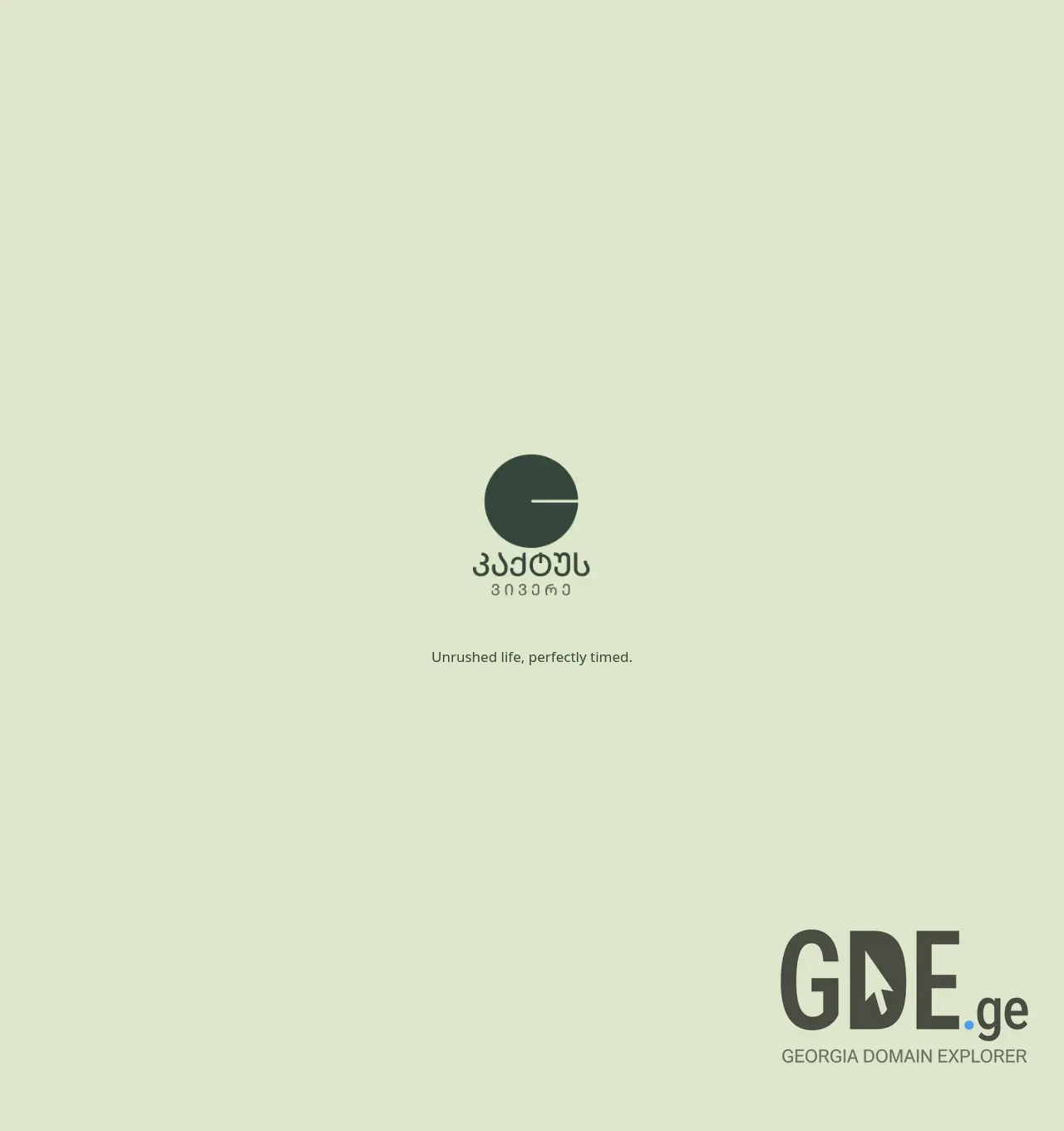 Screenshot of the site cactusvivere.ge at 2026-05-08