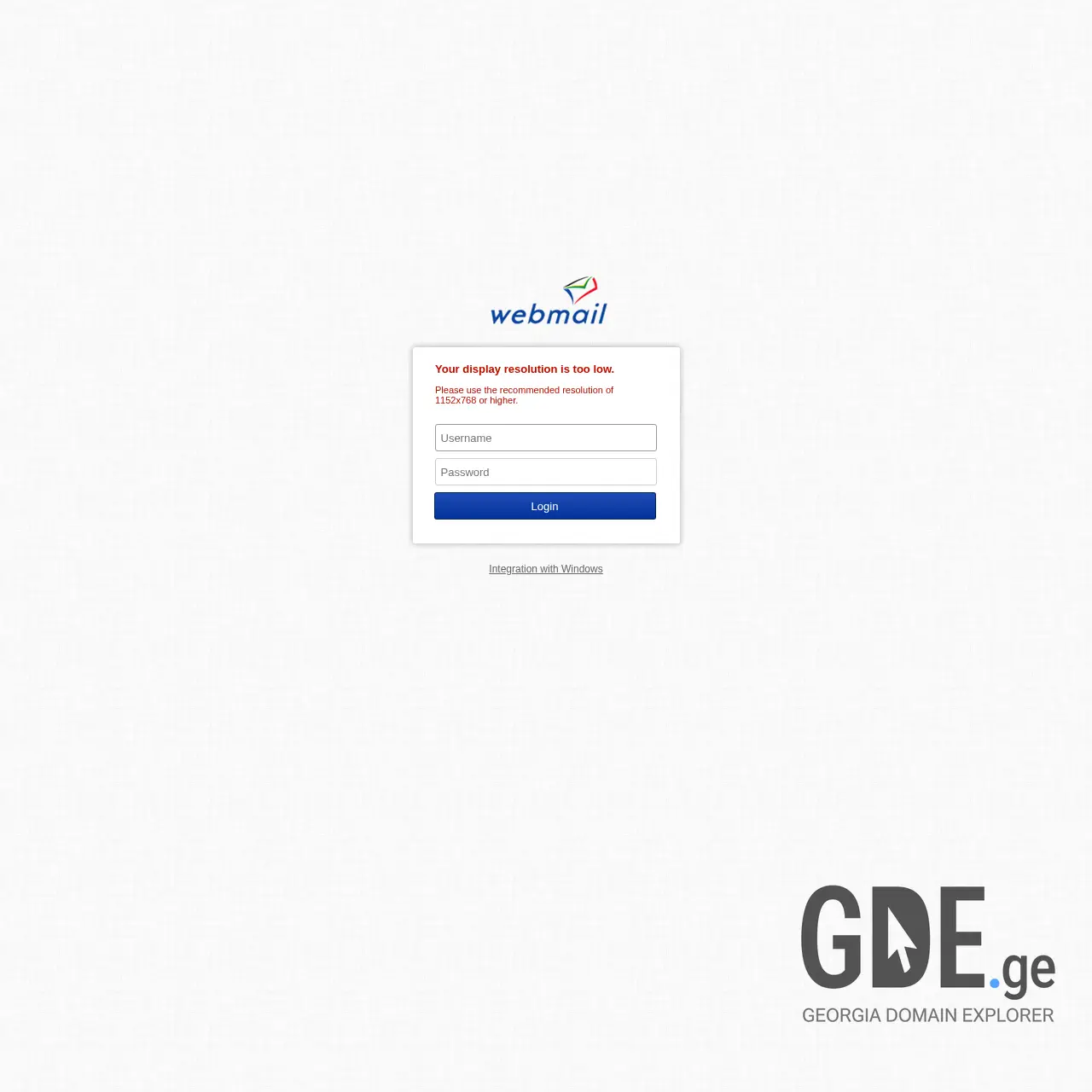 Screenshot of the site cyberservice.ge at 2026-03-29