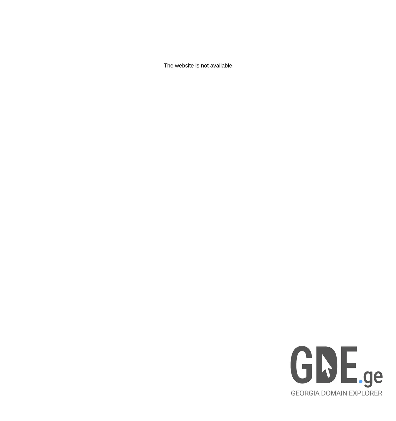 Screenshot of the site dabd.ge at 2026-04-29