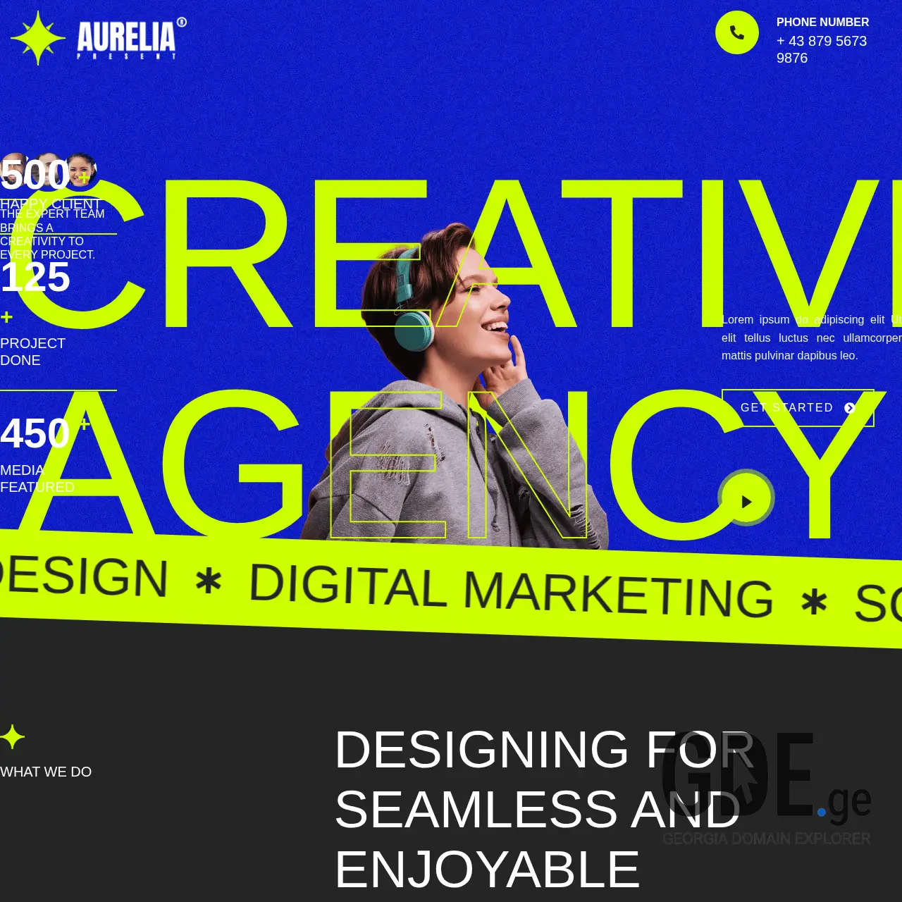 Screenshot of the site digitality.ge at 2026-03-01