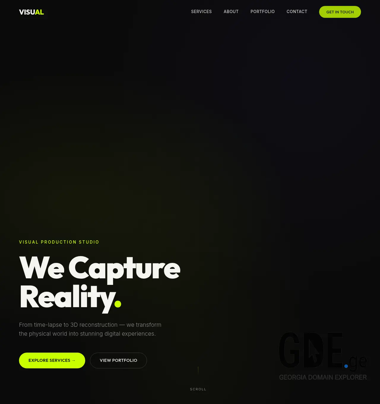 Screenshot of the site digitalkitchen.ge at 2026-07-11