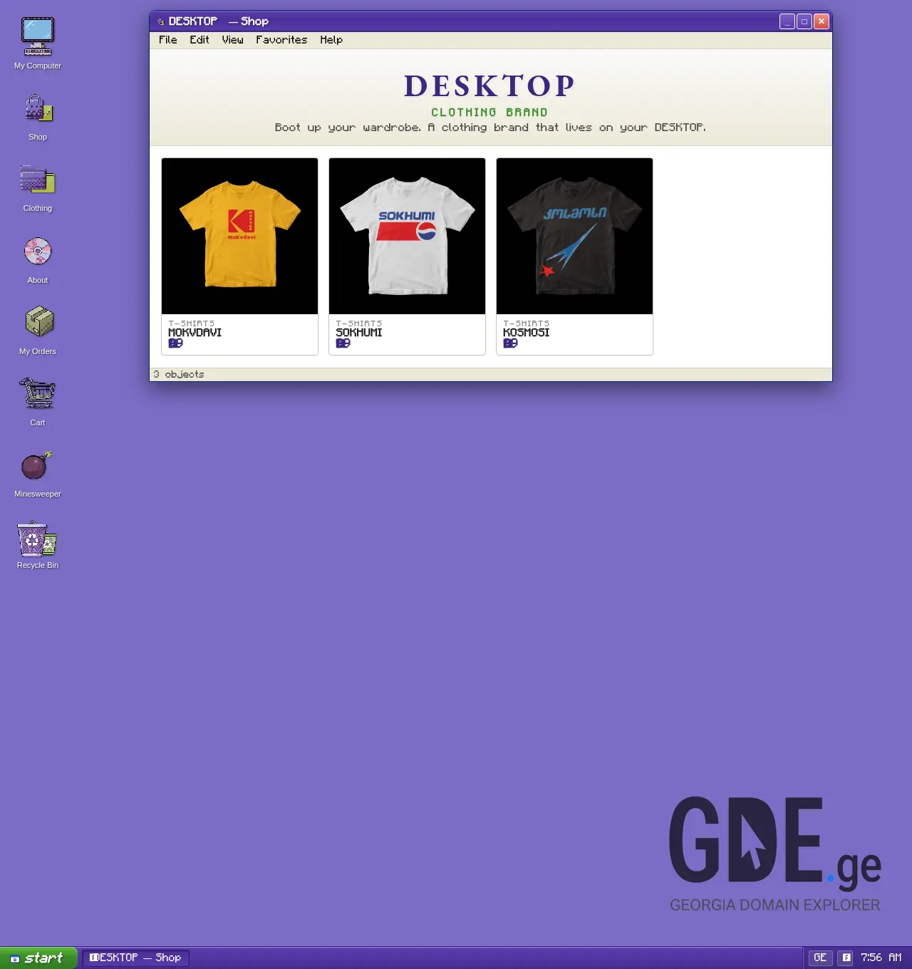 Screenshot of the site dsktp.ge at 2026-06-28
