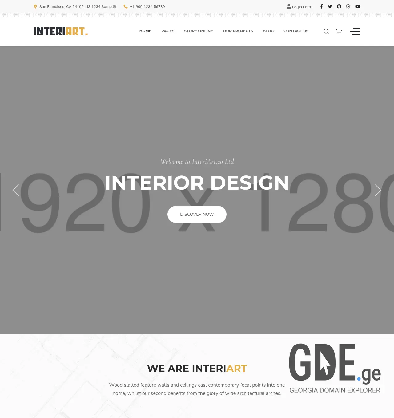 Screenshot of the site eidea.ge at 2026-06-27