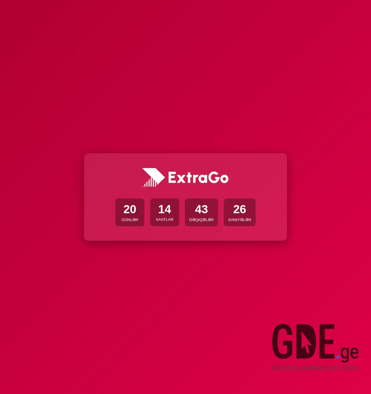 Screenshot of the site extrago.ge at 2026-06-11