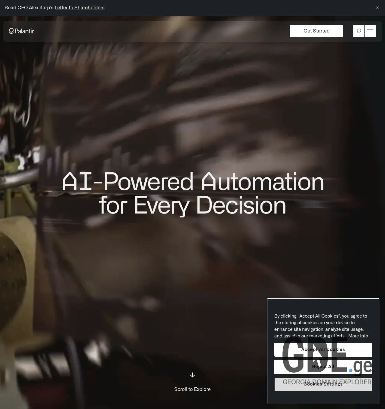 Screenshot of the site f0pen.ge at 2026-07-25