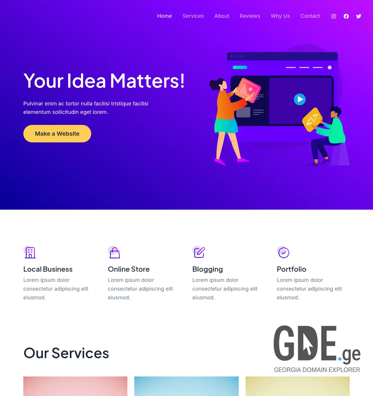 Screenshot of the site facemart.ge at 2026-05-09
