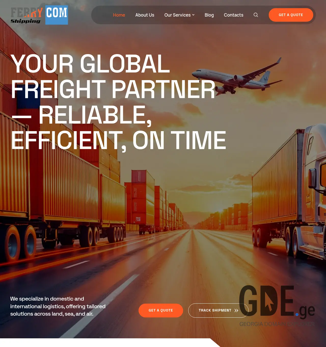 Screenshot of the site fcs.ge at 2026-06-01