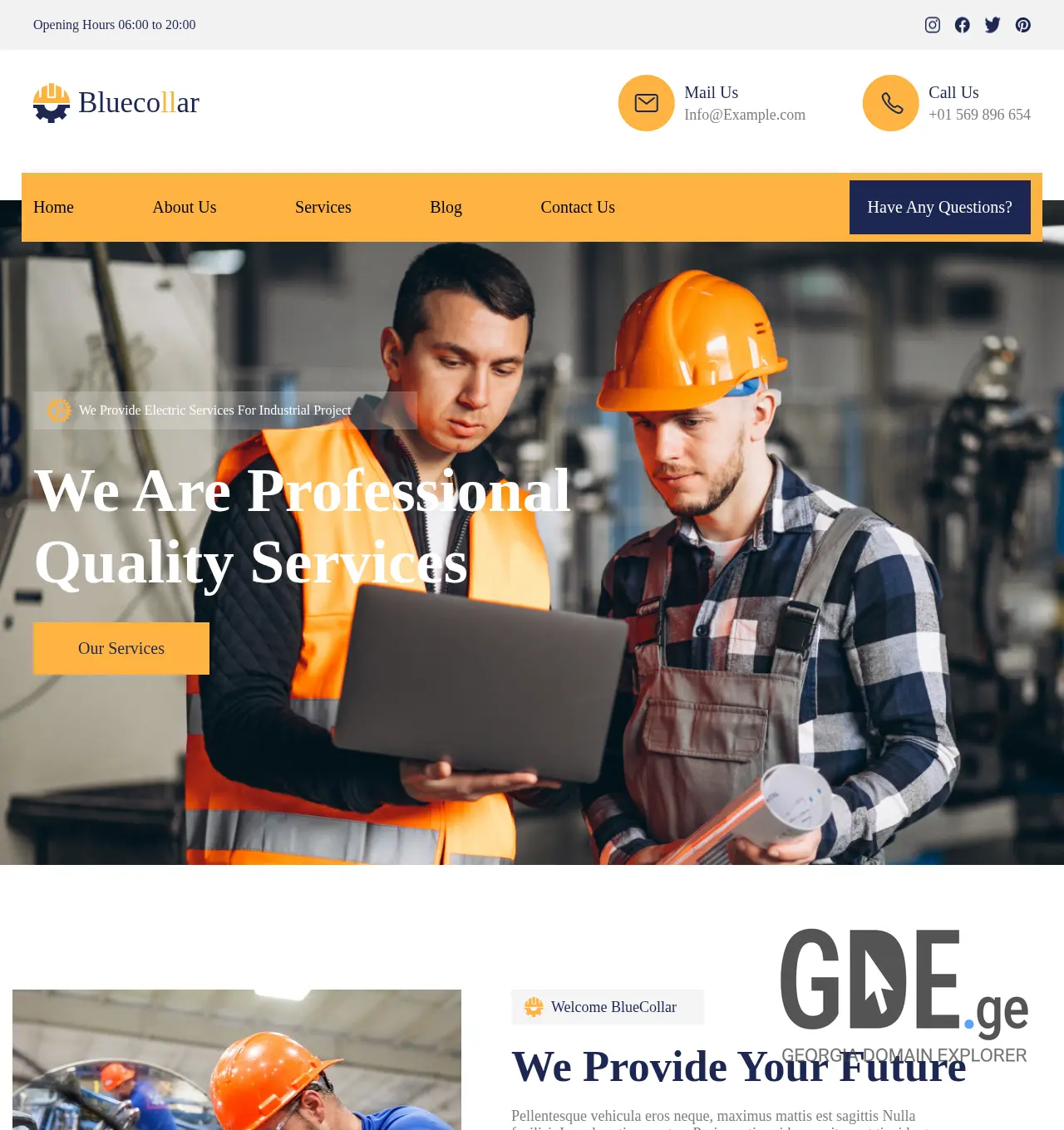 Screenshot of the site fexsacmelebi.ge at 2026-04-12