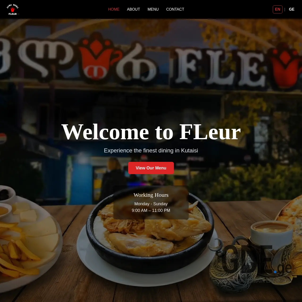 Screenshot of the site fleur.ge at 2026-03-29