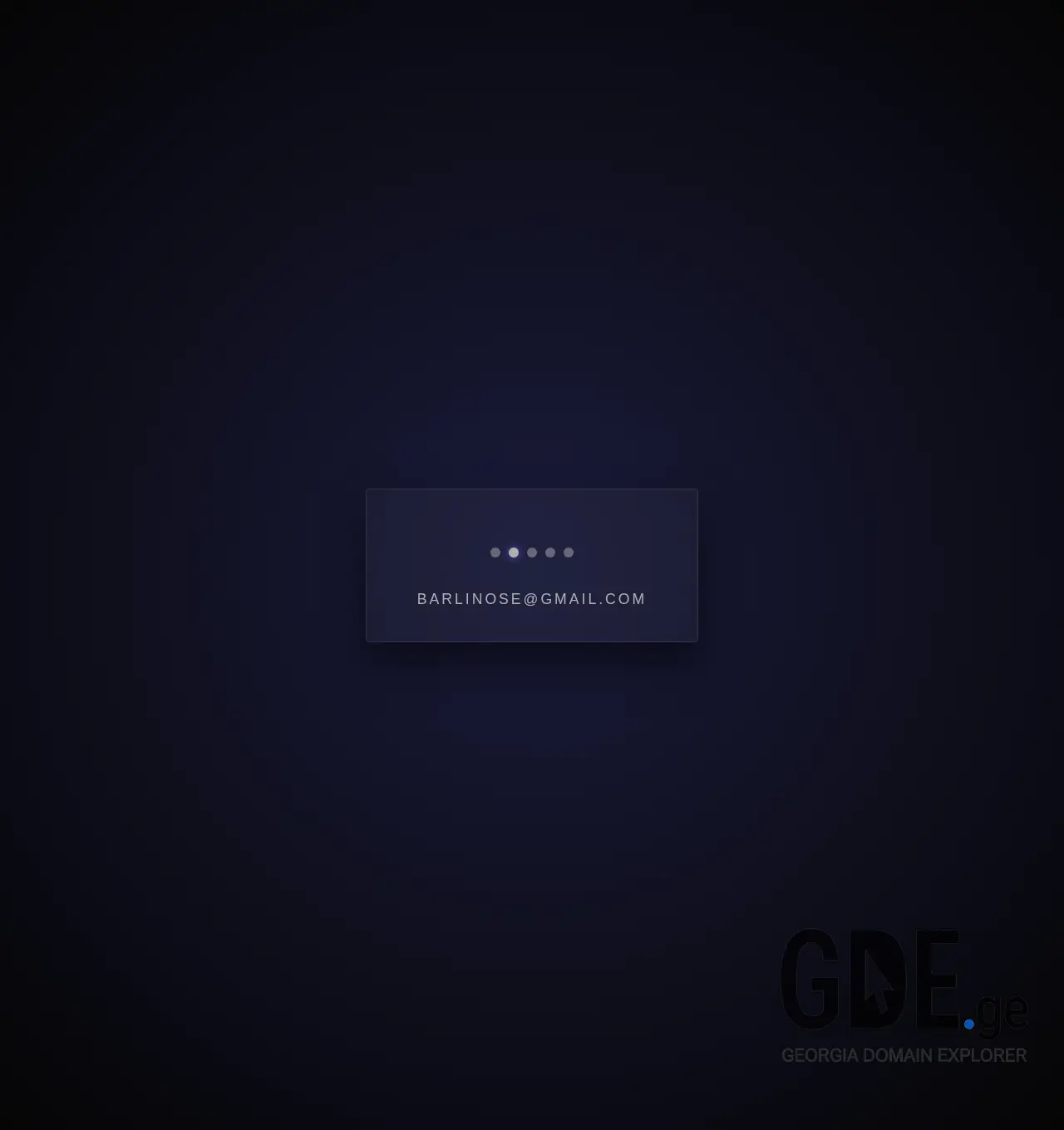 Screenshot of the site gds.ge at 2026-07-27