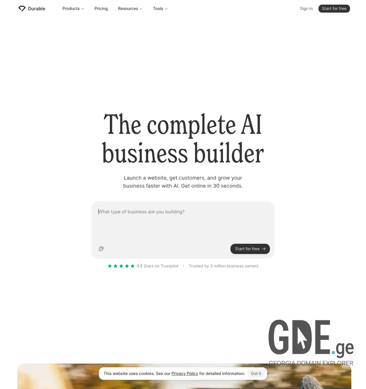 Screenshot of the site geostreetart.ge at 2026-05-12