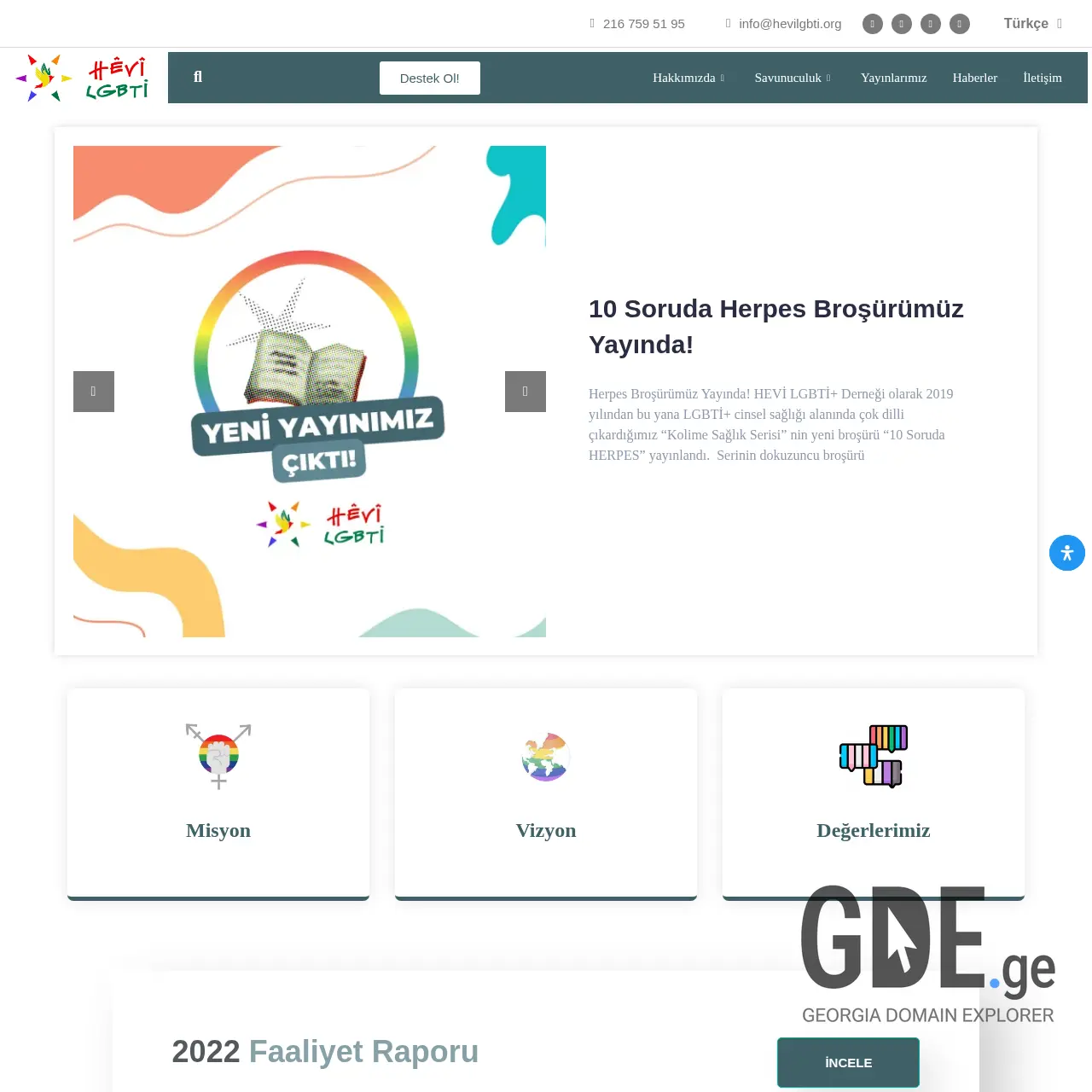 Screenshot of the site gobe.ge at 2026-03-10