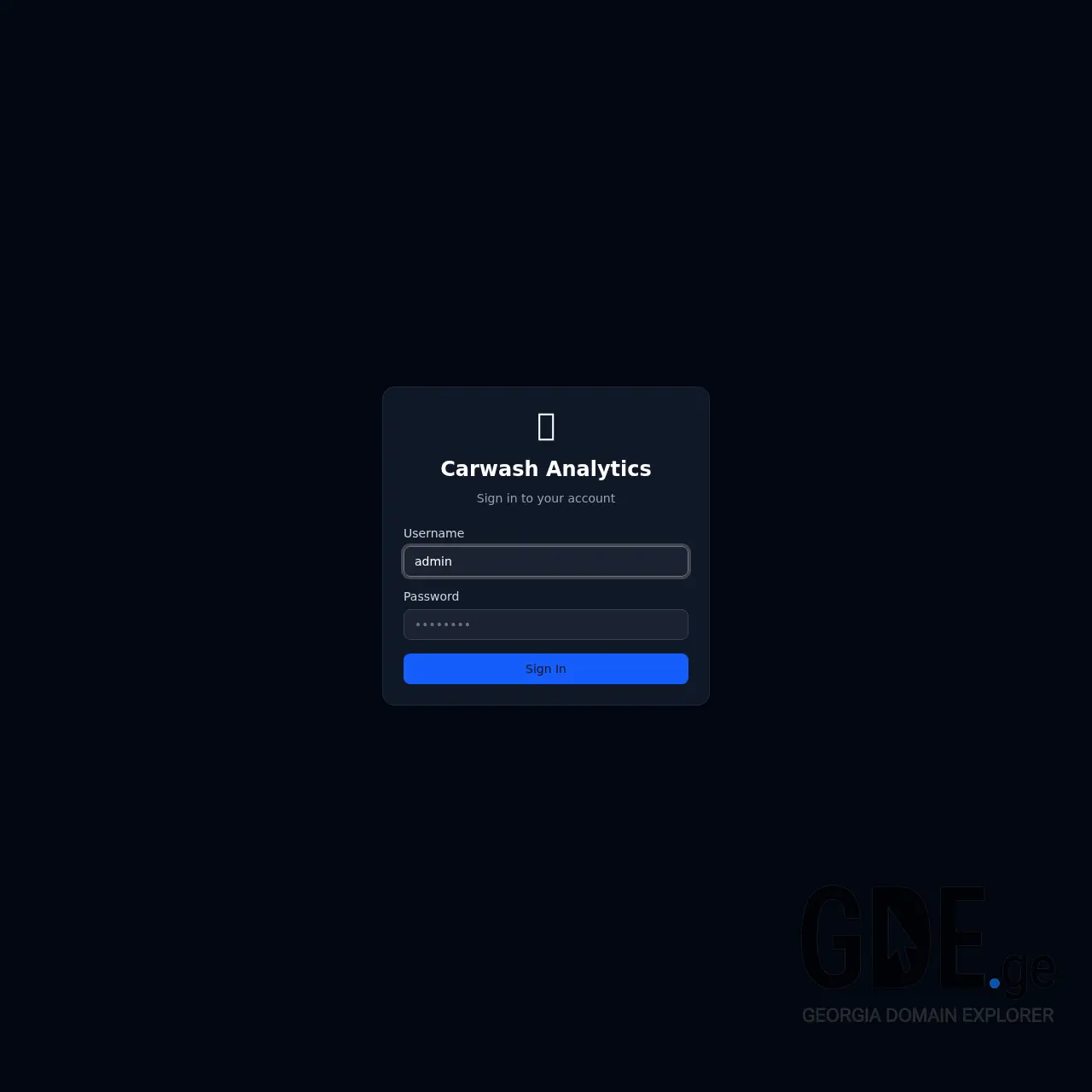 Screenshot of the site gogati.ge at 2026-03-12