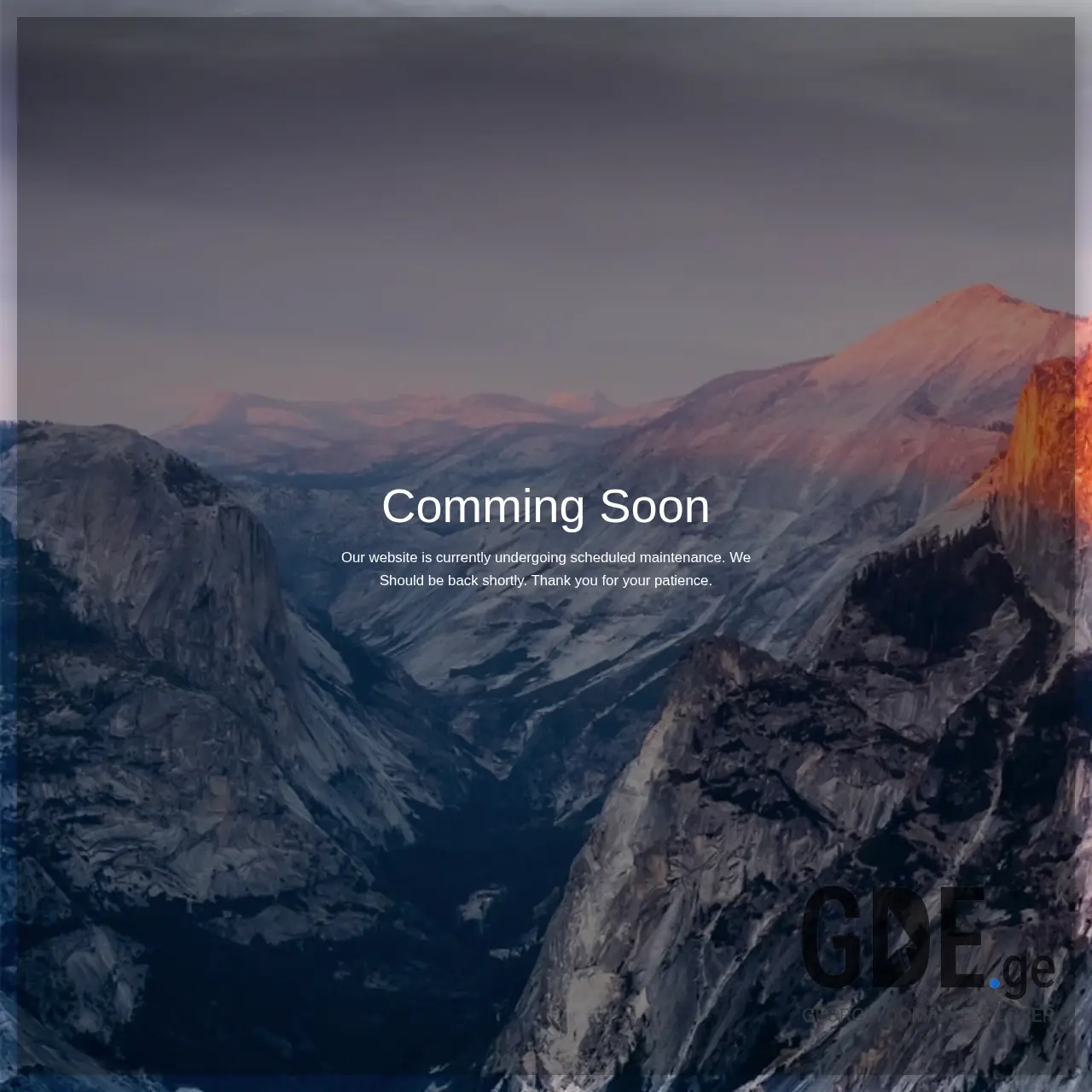 Screenshot of the site gonieri.ge at 2026-03-28