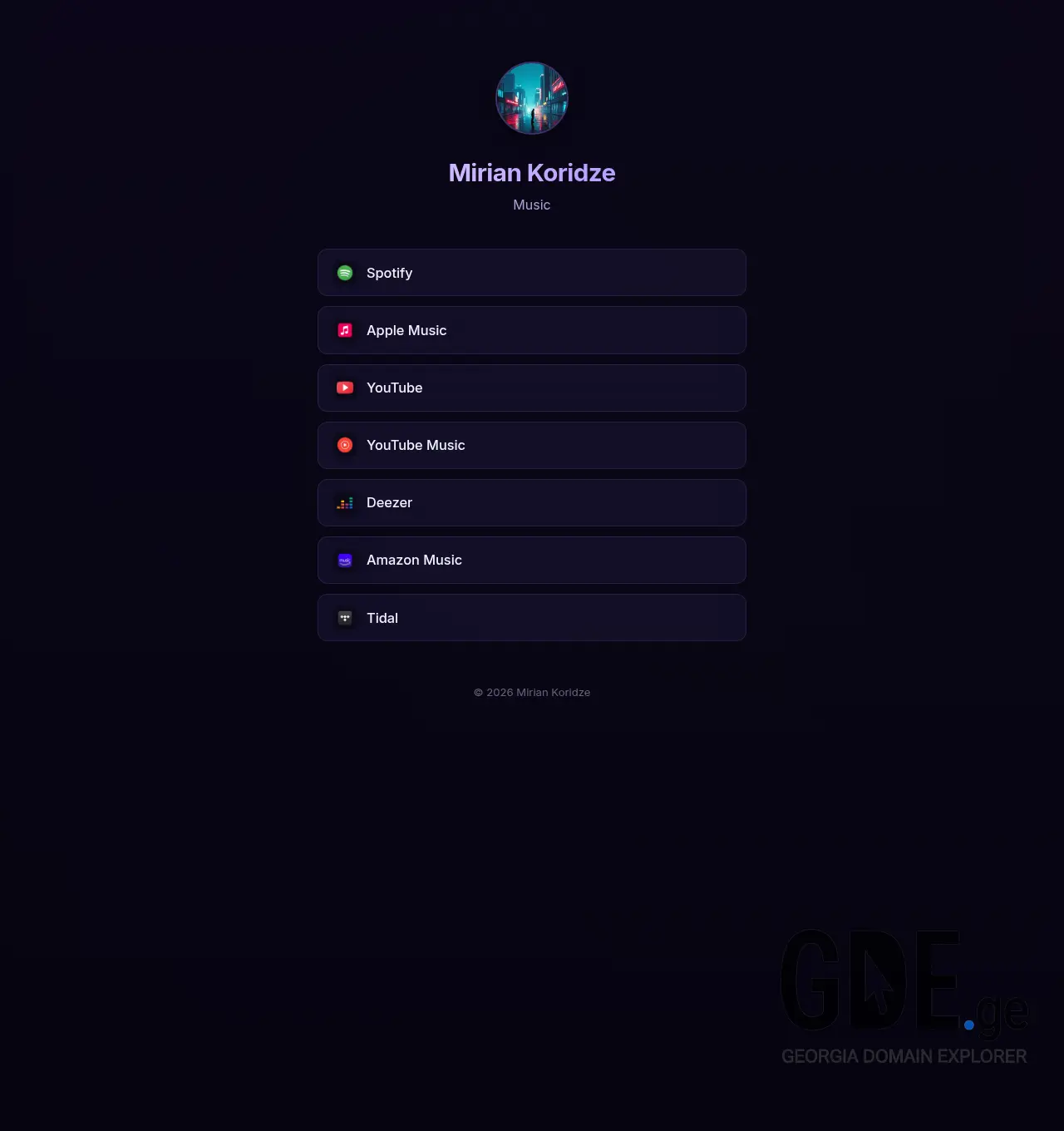 Screenshot of the site goodmark.ge at 2026-07-18