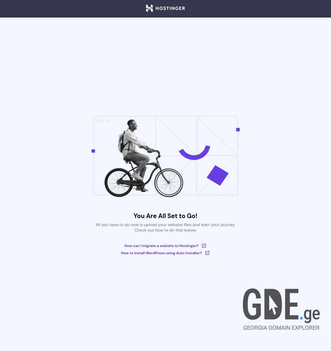 Screenshot of the site greyson.ge at 2026-04-17