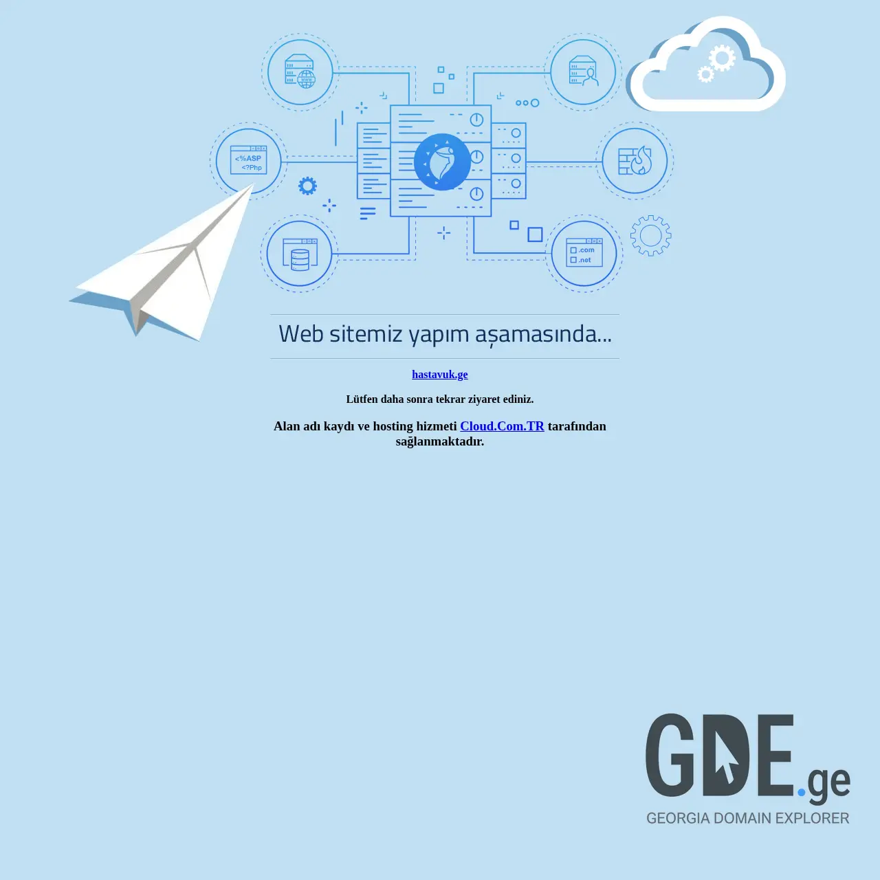 Screenshot of the site hastavuk.ge at 2026-03-28