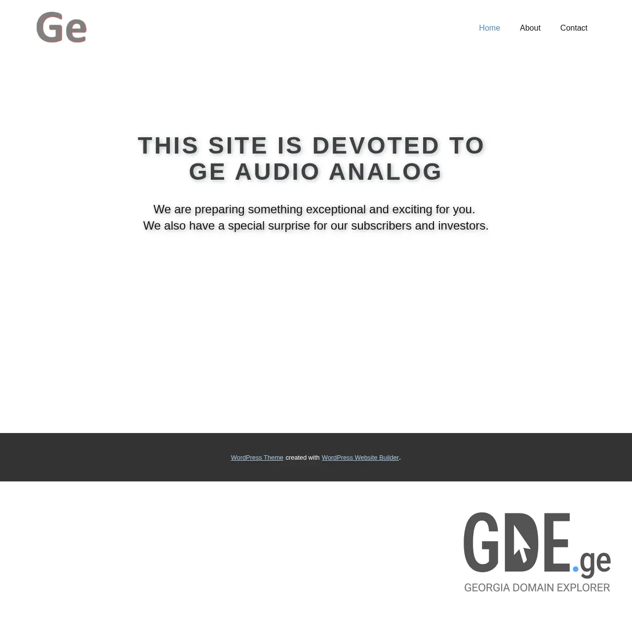 Screenshot of the site hifi.ge at 2026-03-28