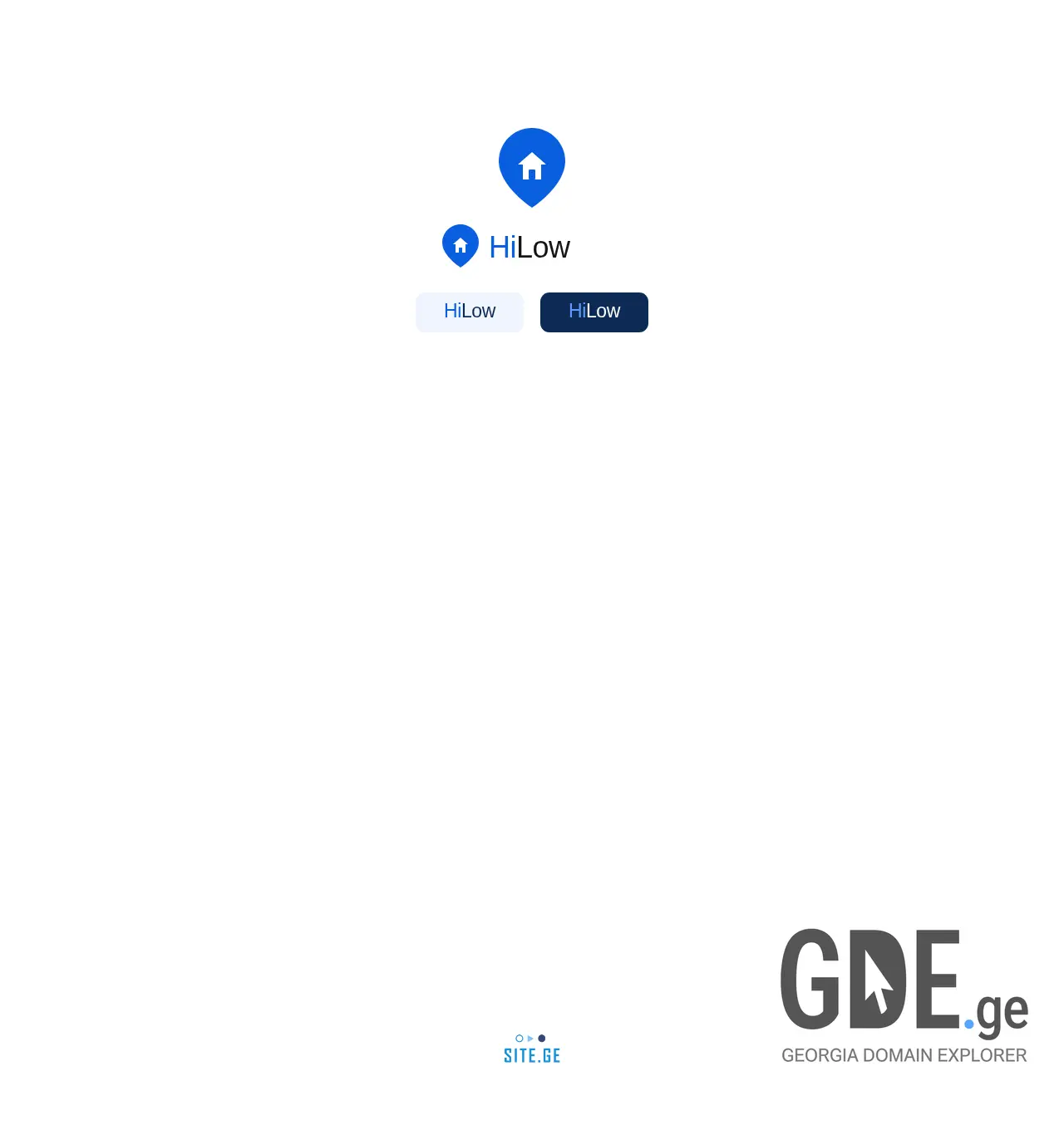 Screenshot of the site hilow.ge at 2026-06-04
