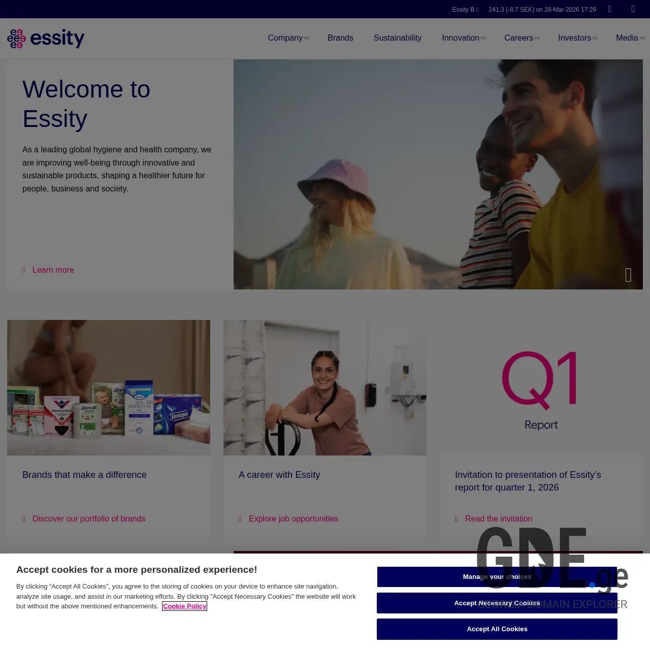 Screenshot of the site jobst.ge at 2026-03-28