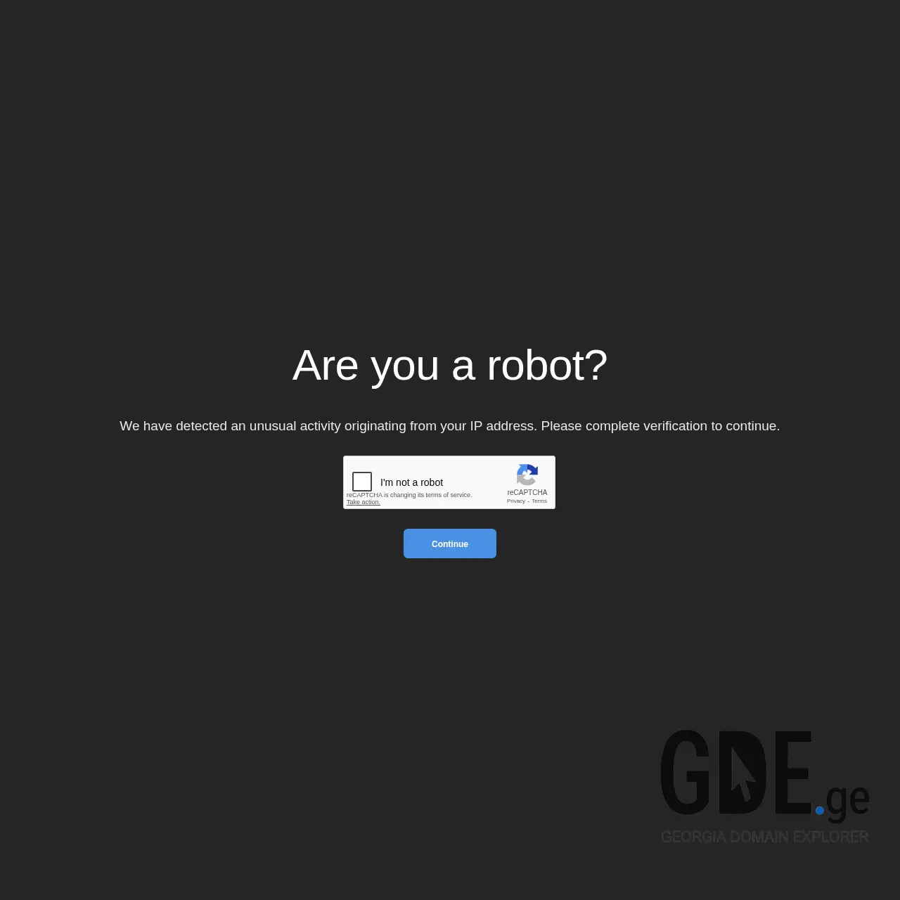 Screenshot of the site kap.ge at 2026-03-02