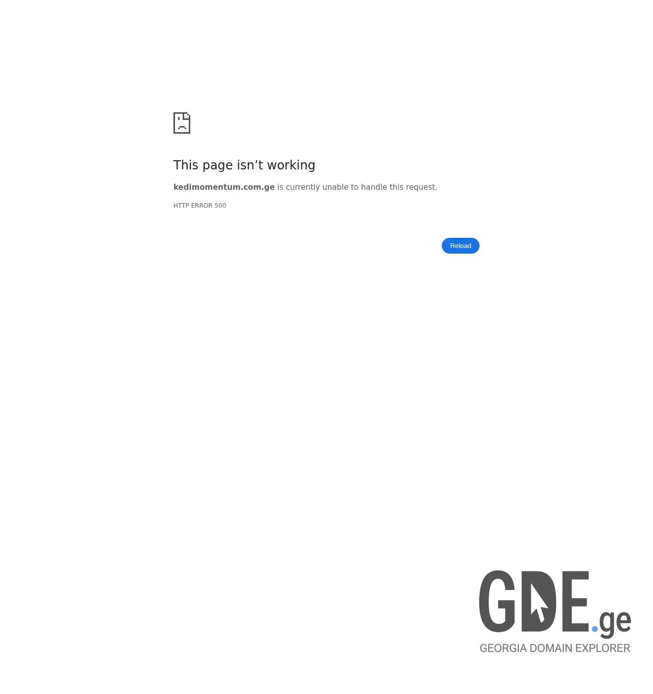 Screenshot of the site kedistudio.com.ge at 2026-04-28