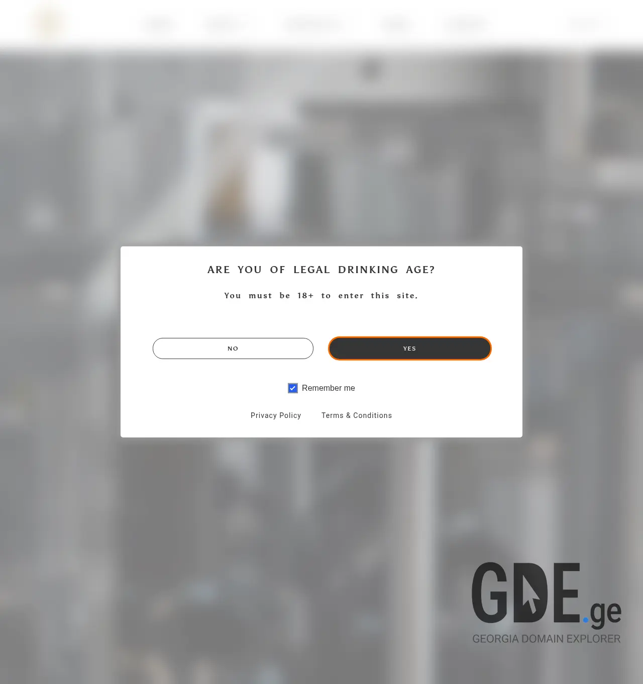 Screenshot of the site kgm.ge at 2026-04-05
