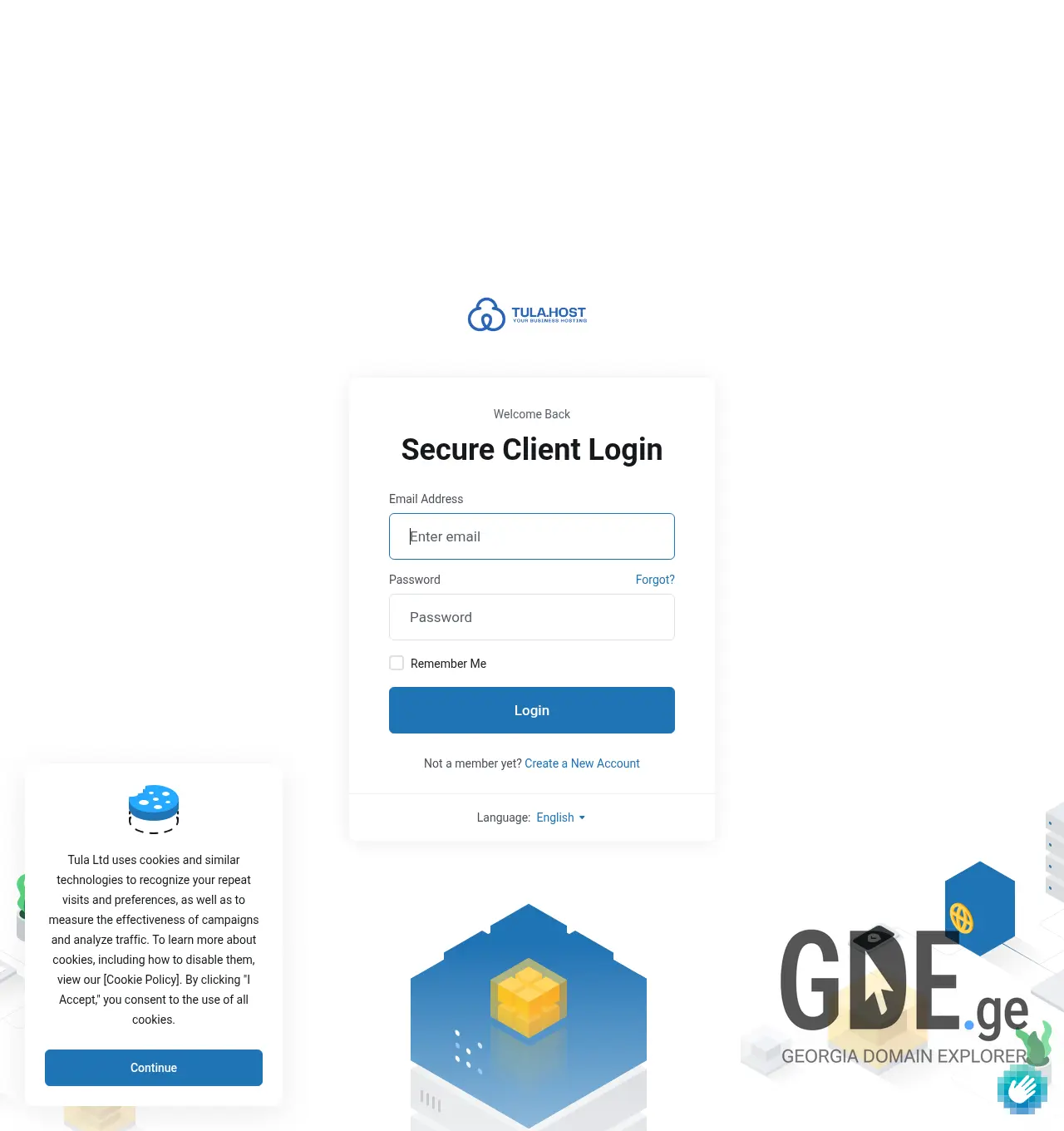 Screenshot of the site kvm.ge at 2026-05-16