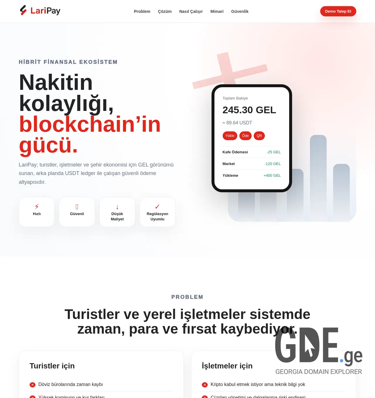 Screenshot of the site lari-pay.ge at 2026-06-30