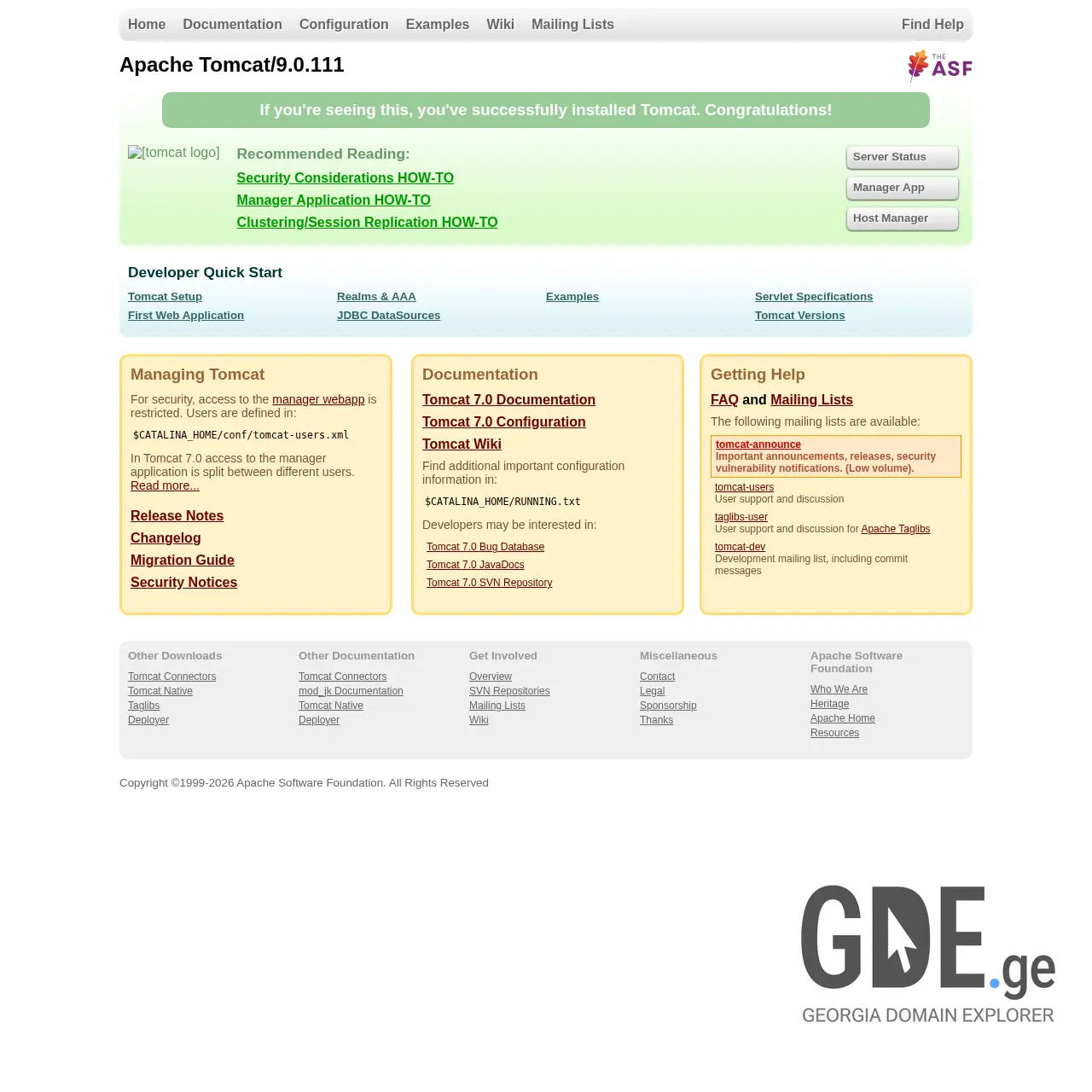 Screenshot of the site logistica.ge at 2026-03-28
