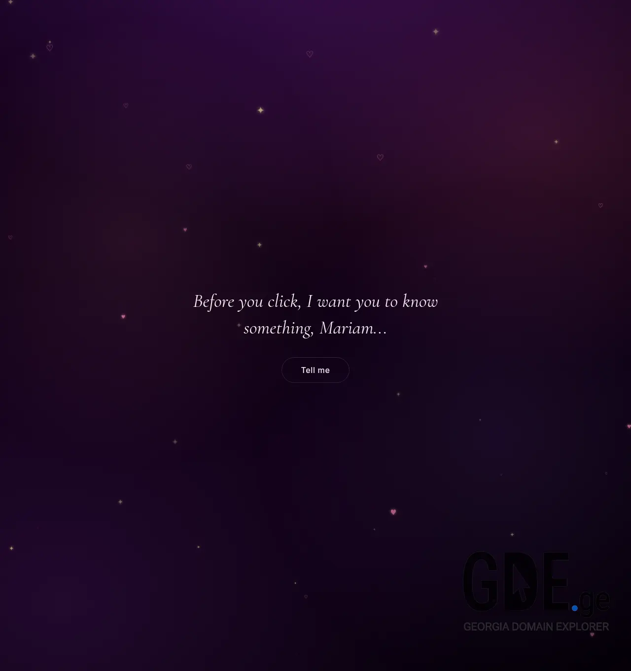 Screenshot of the site loveyoubaby.ge at 2026-06-11