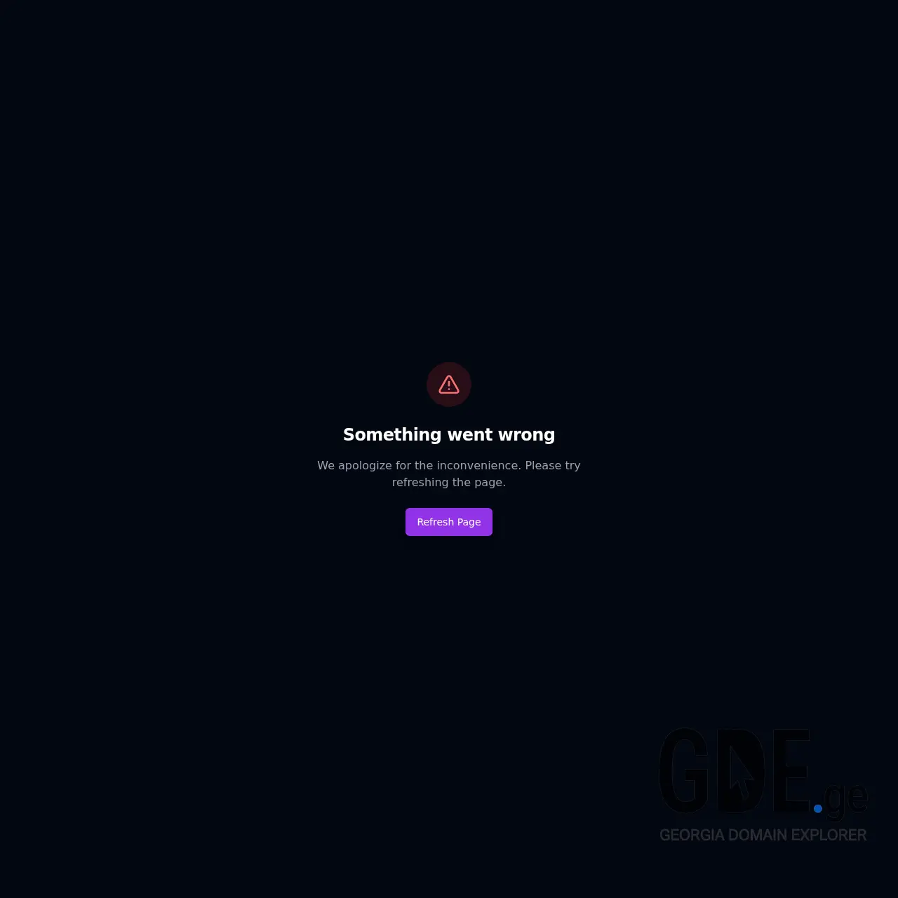Screenshot of the site metaenergy.ge at 2026-03-28