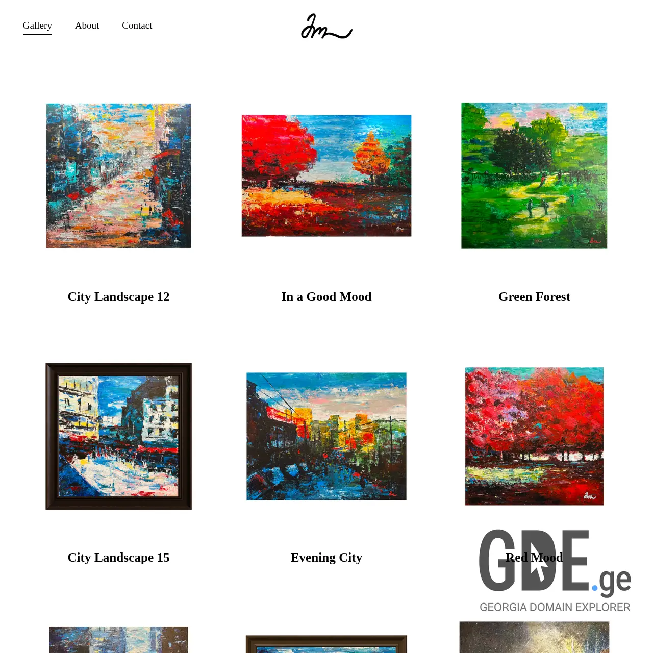 Screenshot of the site moart.ge at 2026-03-28