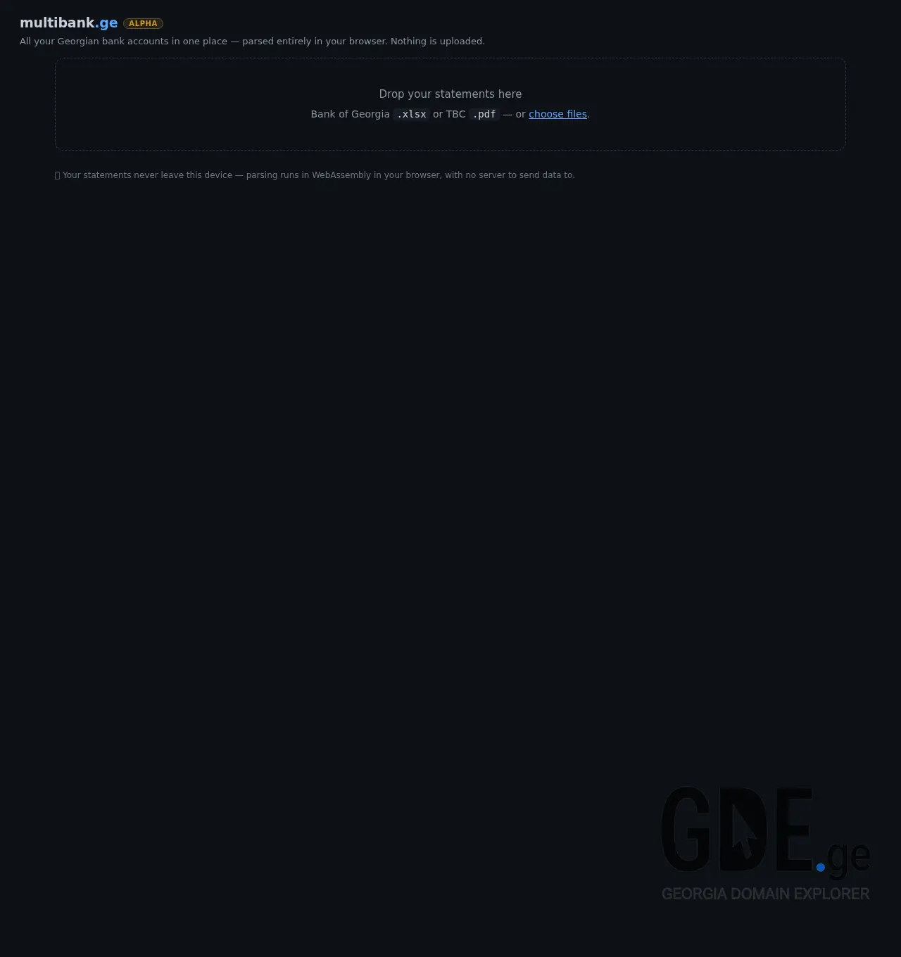 Screenshot of the site multibank.ge at 2026-06-30