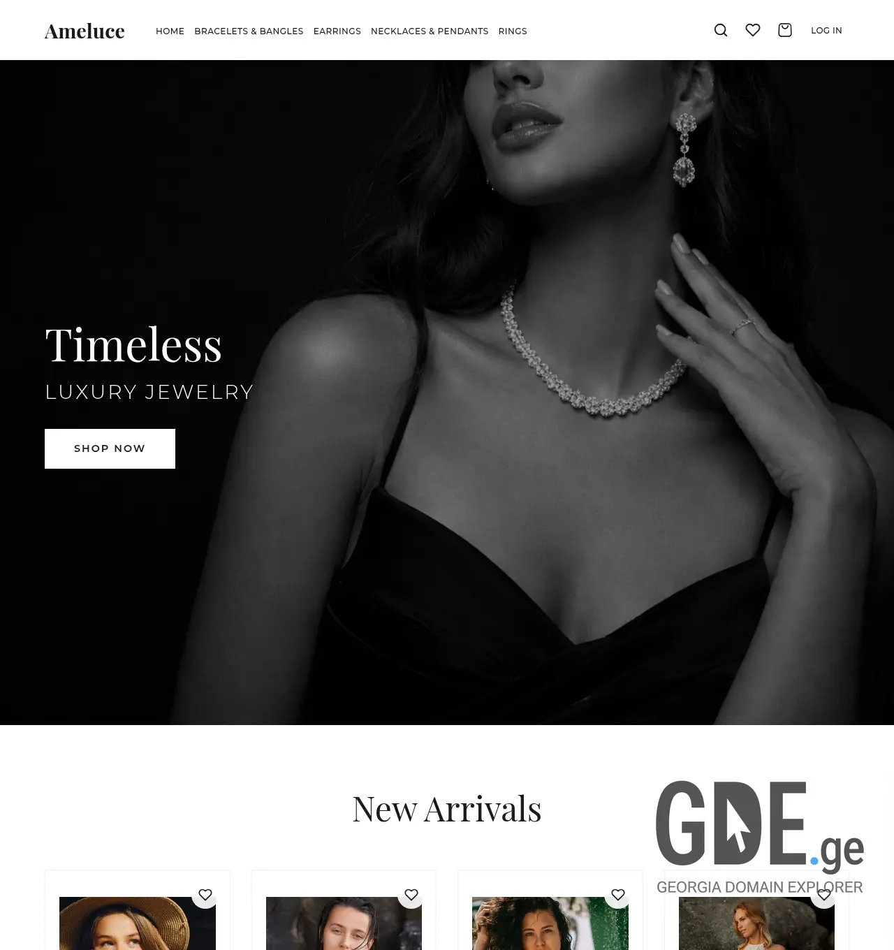 Screenshot of the site nin.ge at 2026-04-13