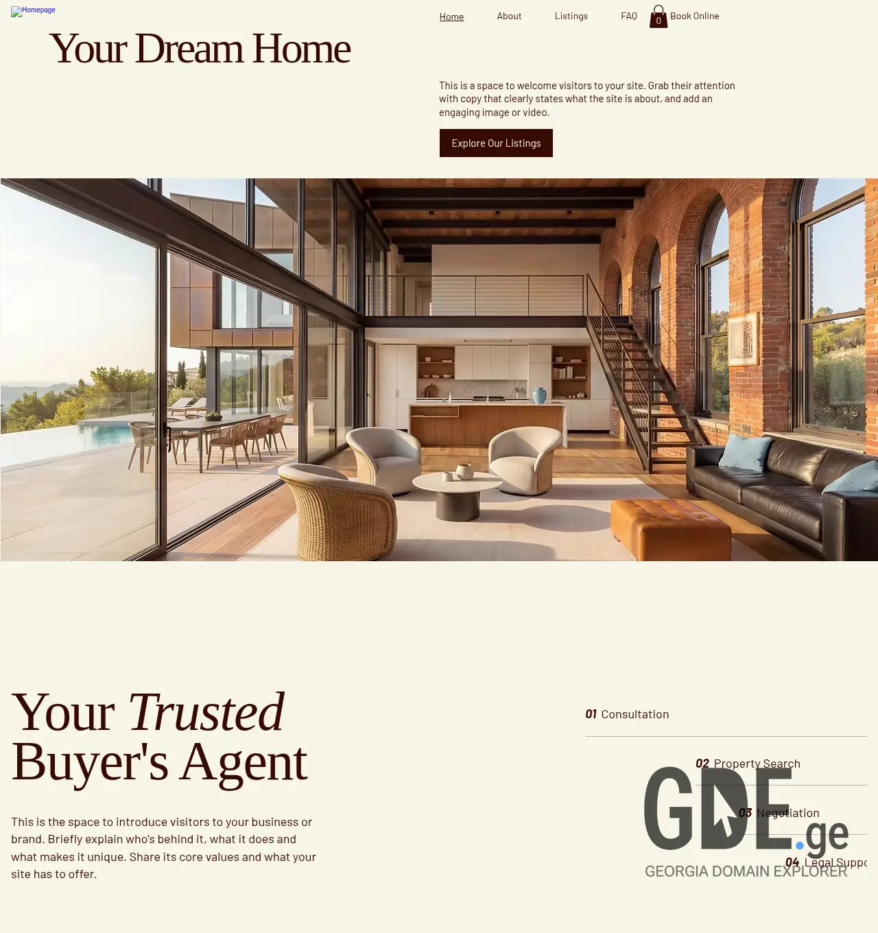 Screenshot of the site nivogroup.ge at 2026-05-19