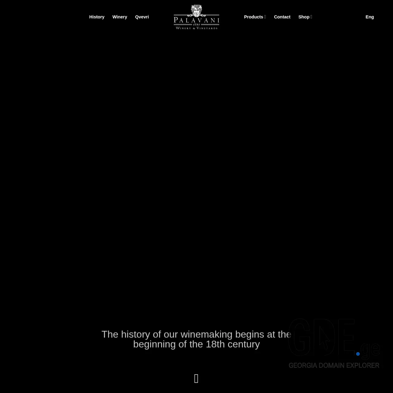 Screenshot of the site palavani.ge at 2026-03-27