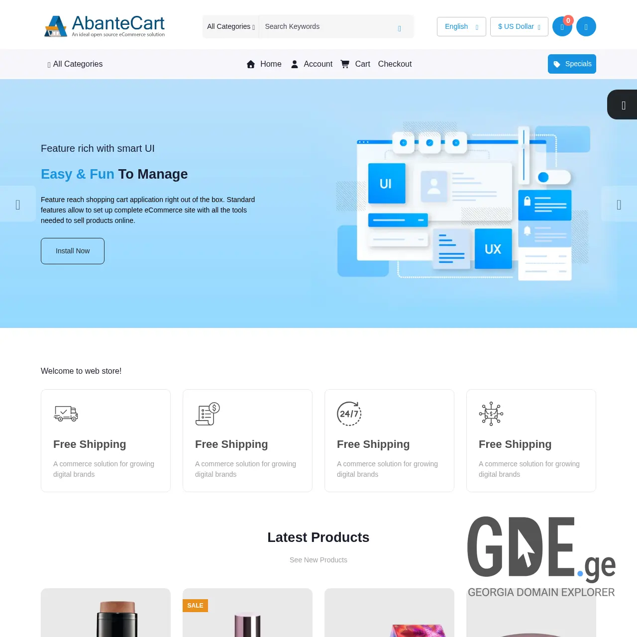 Screenshot of the site persona.ge at 2026-03-02