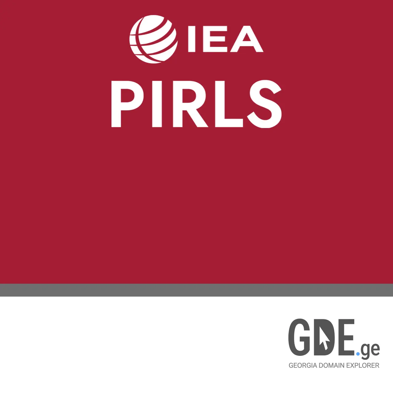 Screenshot of the site pirls.ge at 2026-03-07