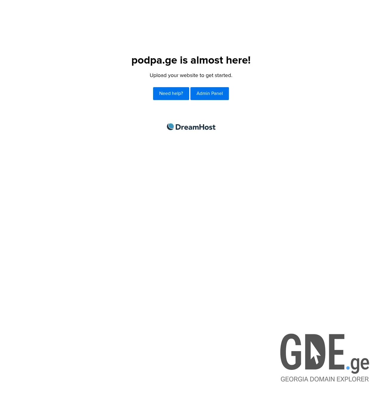 Screenshot of the site podpa.ge at 2026-06-09