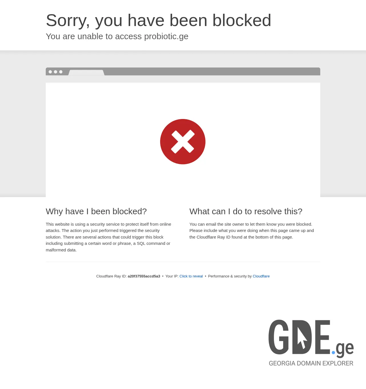 Screenshot of the site probiotic.ge at 2026-07-26