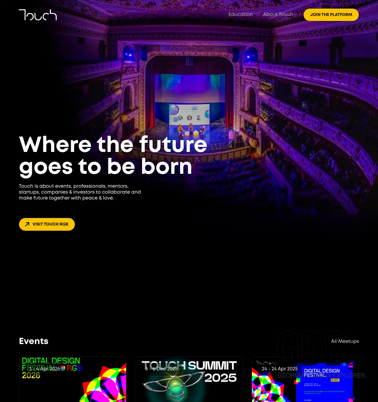 Screenshot of the site rgb.ge at 2026-06-13