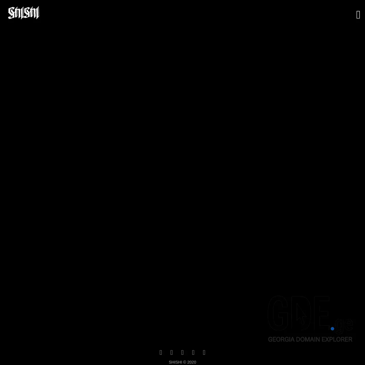 Screenshot of the site shishi.ge at 2026-04-01