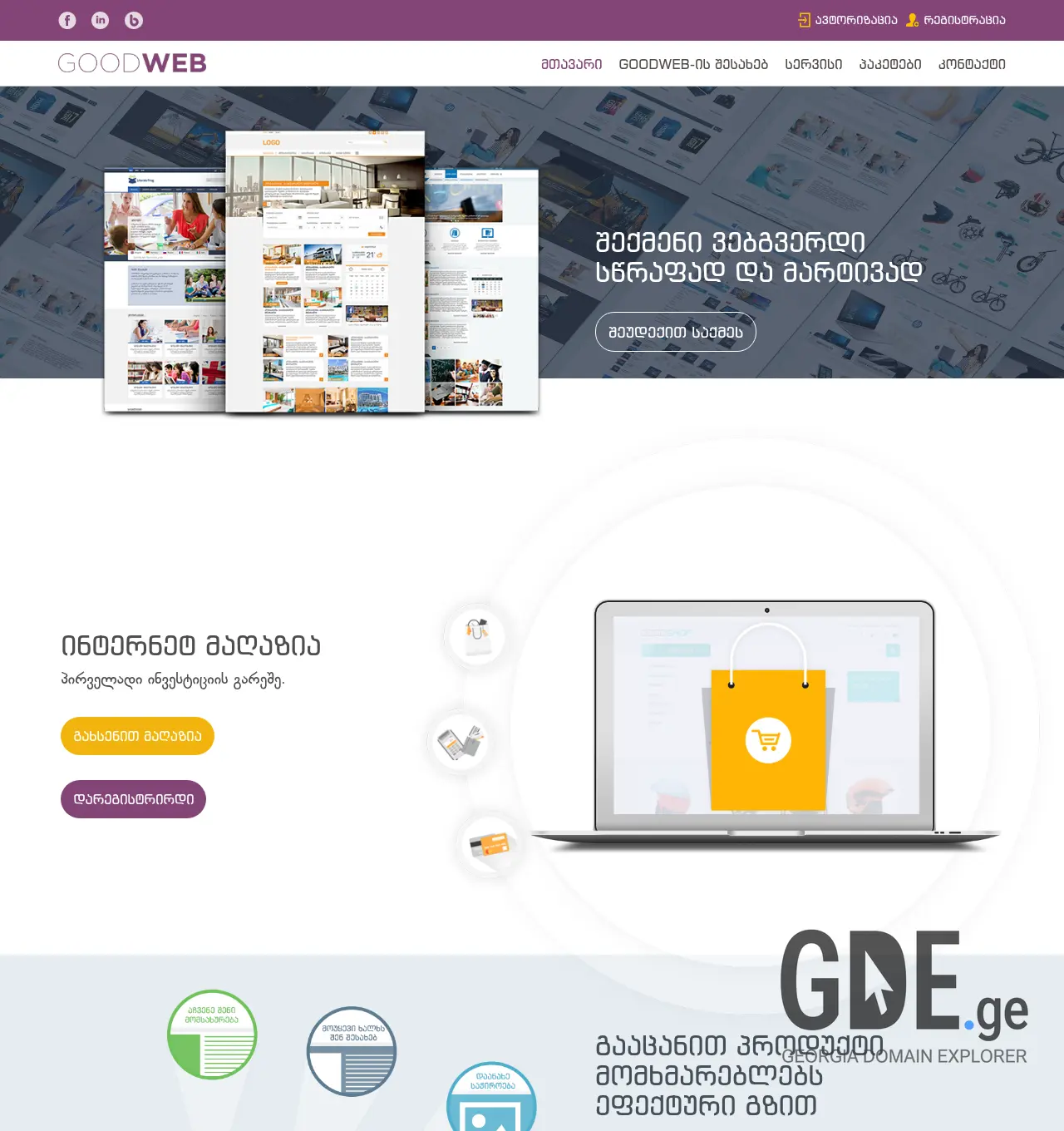 Screenshot of the site skillers.ge at 2026-06-16