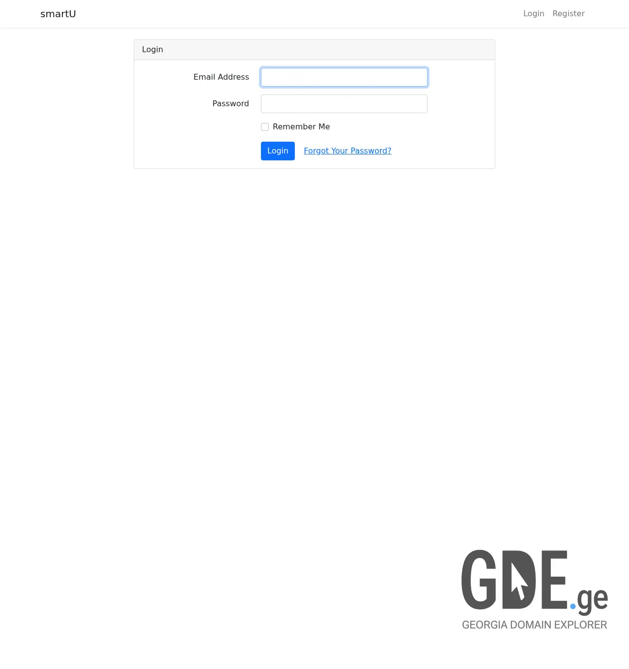 Screenshot of the site smartu.ge at 2026-04-19
